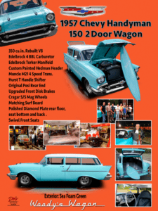 1957 Chevy Handyman 150 2 Door Wagon