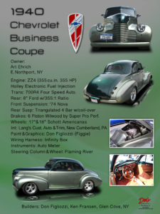 1940 Chevrolet Business Coupe, Owner Art Ehrich