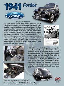 1941 Fordor Ford, Owner Bob Barclay