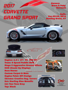 2017 Corvette Grand Sport, Owner Bruce and Patty Chornock