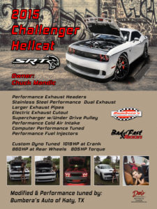 2015 Challenger Hellcat S R T, Owner Chuck Mandic