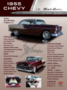 1955 Chevy Car, Owner Don McKinley Ft. Myers, FL