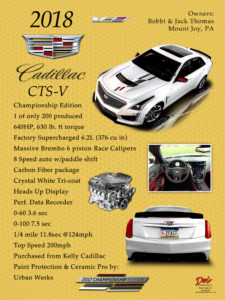 2018 Cadillac CTS V , Owner Bobbi and Jack Thomas