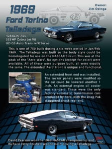 1969 Ford Torino Talladega, Owner Jim Ozinga