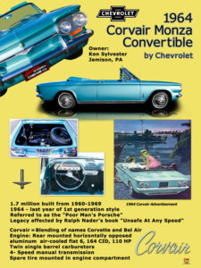 1964 Corvair Monza Convertible by Chevrolet