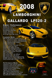 2008 Lamborghini Gallardo LP520.2 Car