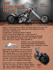 2007 Graves Softail Chopper, Owner Mike Facciolos