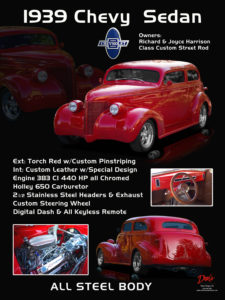 1939 Chevy Sedan Engine 383 CI 440 Hp