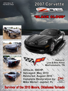 2007 Corvette Z06 Black Cloud 427 cu.in. 505 Hp