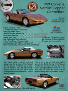 1994 Corvette Metallic Copper Convertible