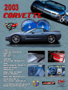 2003 Corvette Car Engine 427 LS7