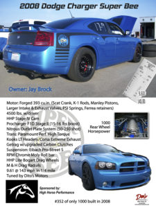 2008 Dodge Charger Super Bee, Owner Jay Brock