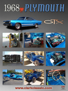 1968 Plymouth GTX Blue Colour Car
