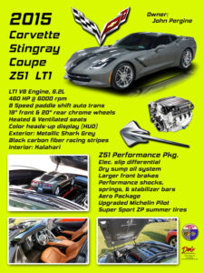 2015 Corvette Stingray Coupe Z51 LT1