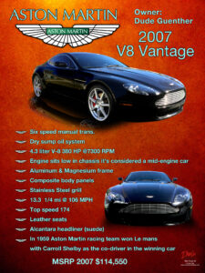2007 V8 Vantage Aston Martin Car