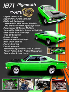 1971 Plymouth Duster Engine 360cu.in V8