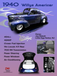 1940 Willys Americar Car 424 Hp