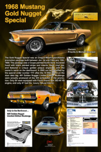1968 Mustang Gold Nugget Special Car