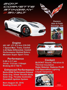 2017 Corvette Stingray ZS1 3 LT Car