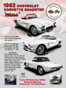 1962 Chevrolet Corvette Roadster