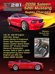 2006 Saleen S281 Mustang Super Charged