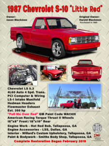 1987 Chevrolet S 10 Little Rse, Owner Joson Blackmon